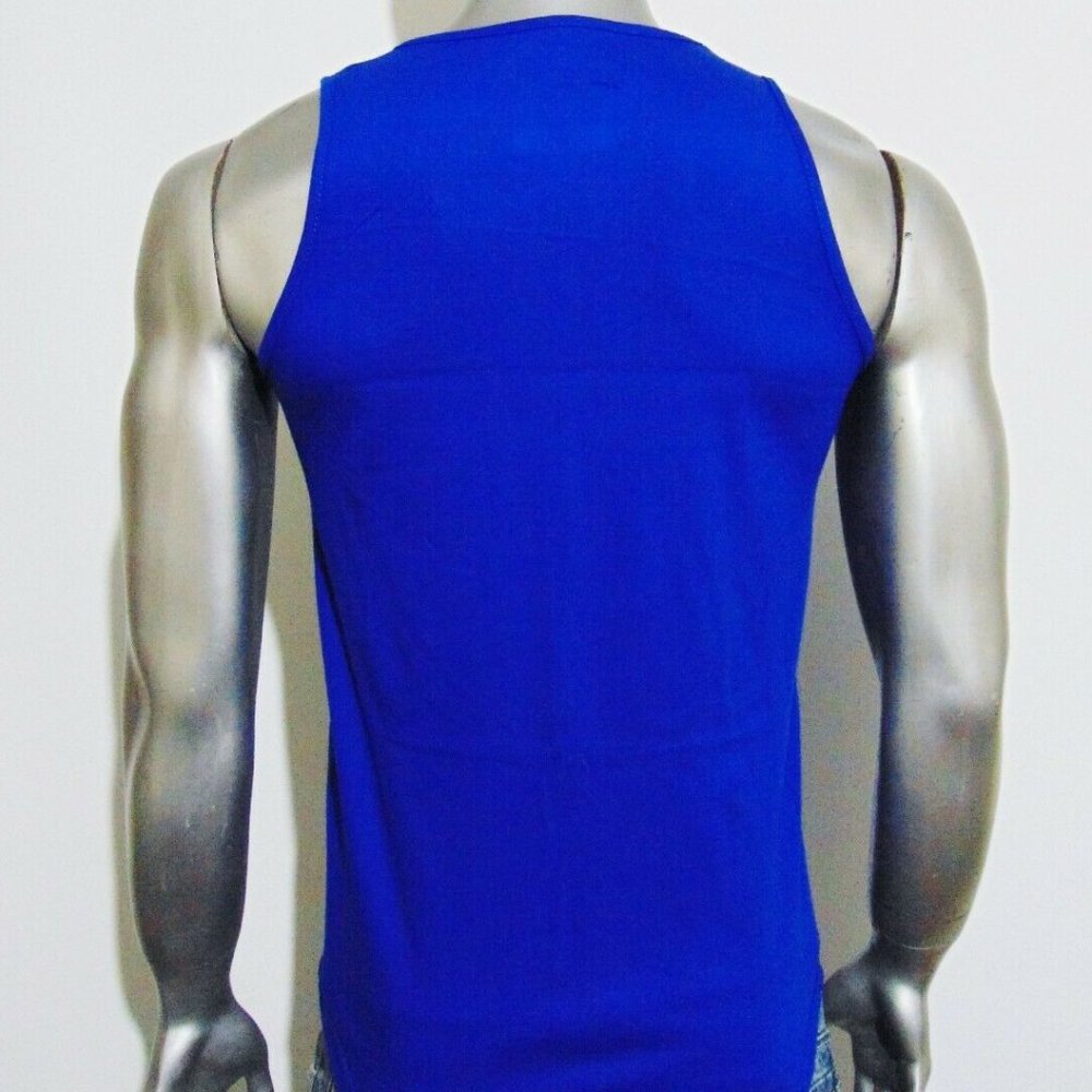 MODA HEDS AUSTRALIA MEN'S BLUE TANK TOP SIZE M - Picture 5 of 5